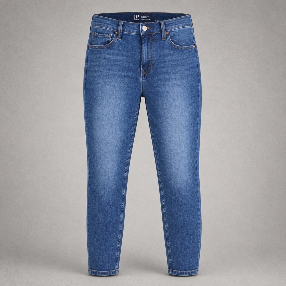 GAP Denim High Rise Universal Legging Skinny Jeans Blue Size 12/31 Regular